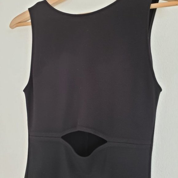 Helmut Lang Black Cutout Dress - Picture 4 of 11